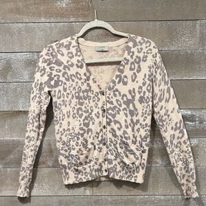 LOMA London 100% Cashmere button down sweater size Small